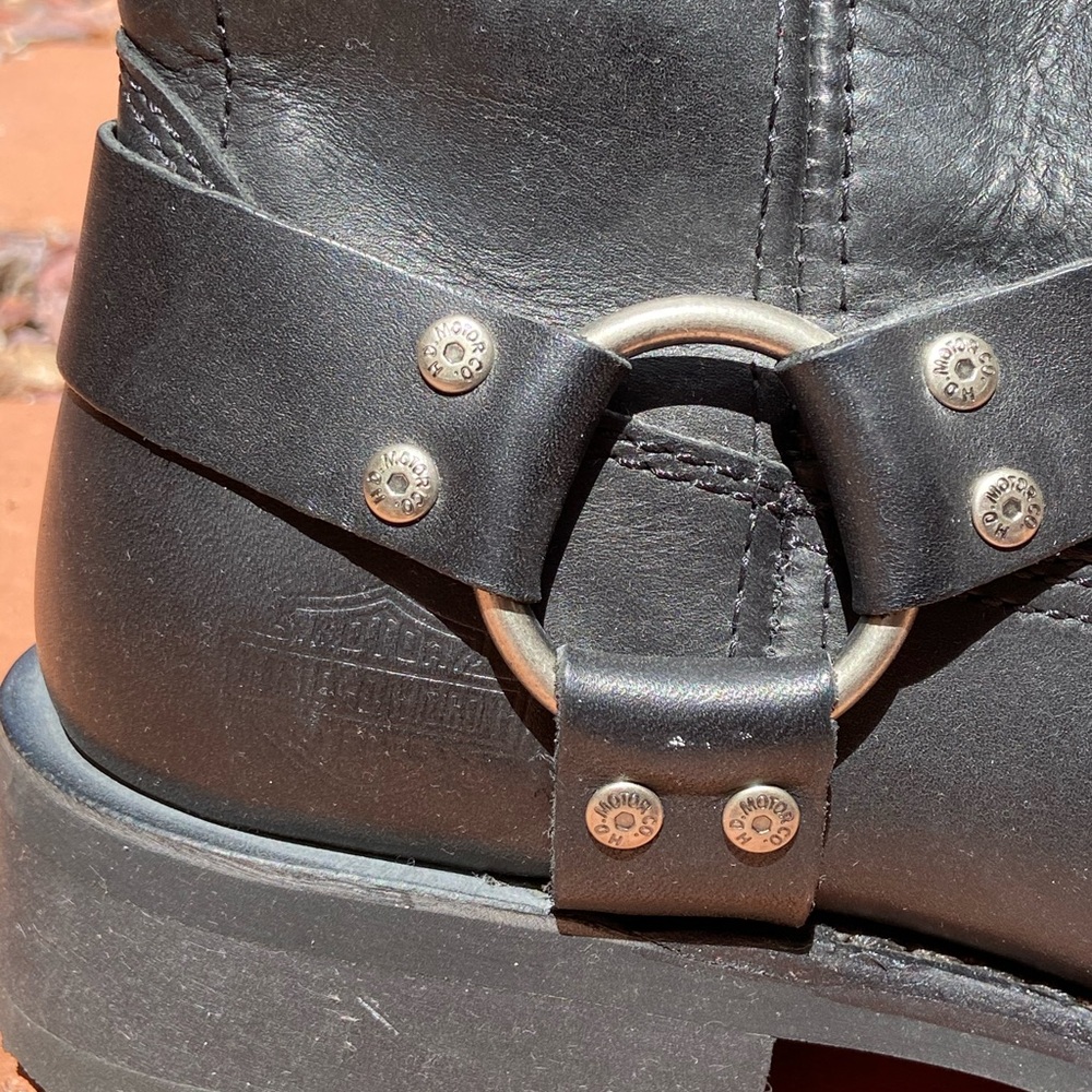 Harley-Davidson leather boots